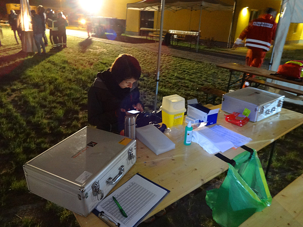 Study participant at our "Field-Lab"